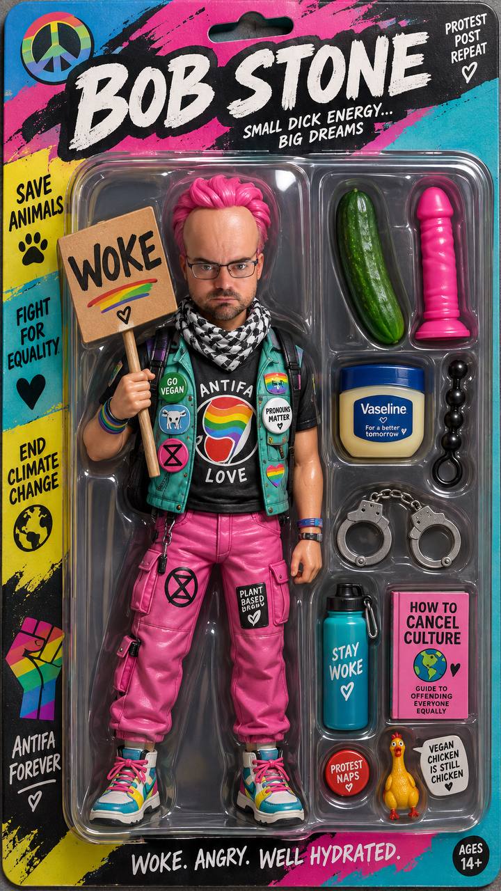 BOB STONE flagship blister-pack action figure